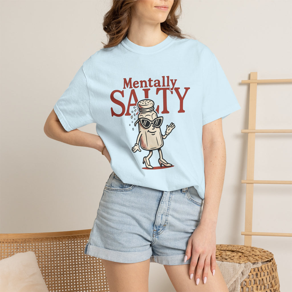 Salt Shaker Icon Shirt Funny Wit Gift Women Sketch Tee Saltcellar T-Shirt Humor Fan Drawing Graphic Old School Dark Glasses Tshirt