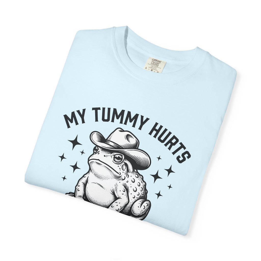 Western Frog Shirt Funny Wildlife Gift Women Retro Tee Toad T-Shirt Comedian Fan Vintage Tshirt Animal Graphic Sketch Star Shapes Tshirt