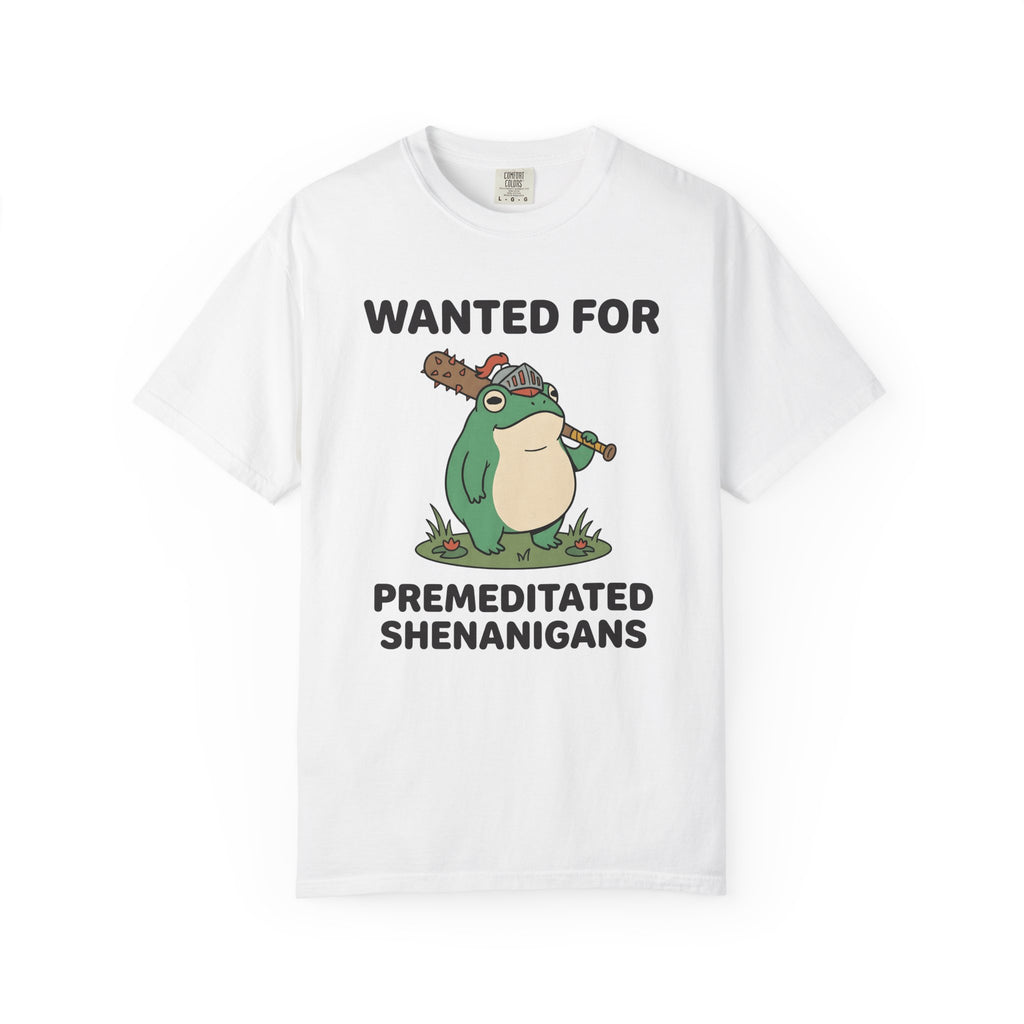 Amphibian Soldier Shirt Funny Critter Gift Women Graphic Tee Frog T-Shirt Humor Fan Illustrated Tshirt Creature Graphic Line Art Spiked