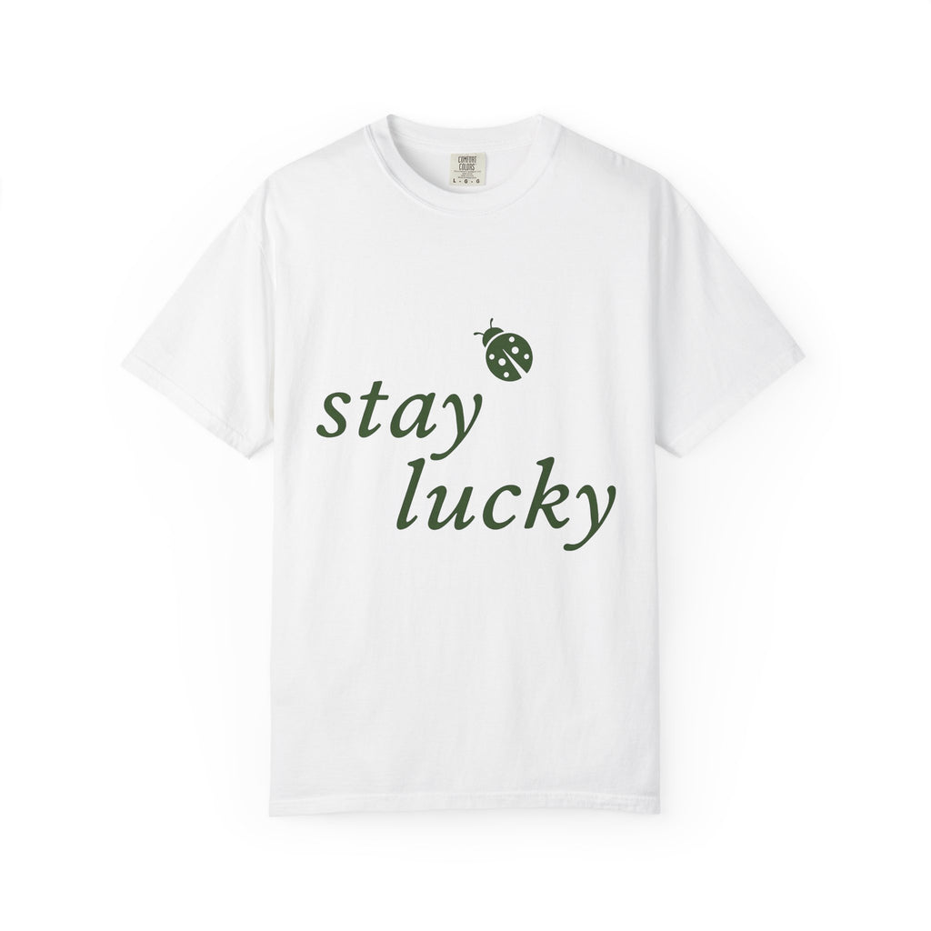Ladybug Design Shirt St Patrick's Day Happiness Gift Women Simple Tee Ladybug T-Shirt Luck Fan Lady Tshirt Joy Graphic Vintage Good Luck