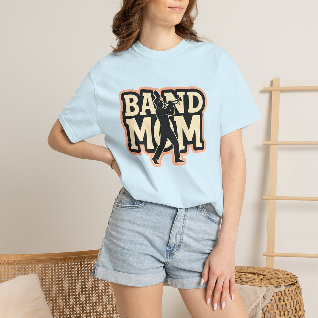 Marching Band Performer Shirt Band Mom Sound Gift Women Graphic Tee Drum Major T-Shirt Marching Fan Drumline Tshirt Audio Graphic Classic