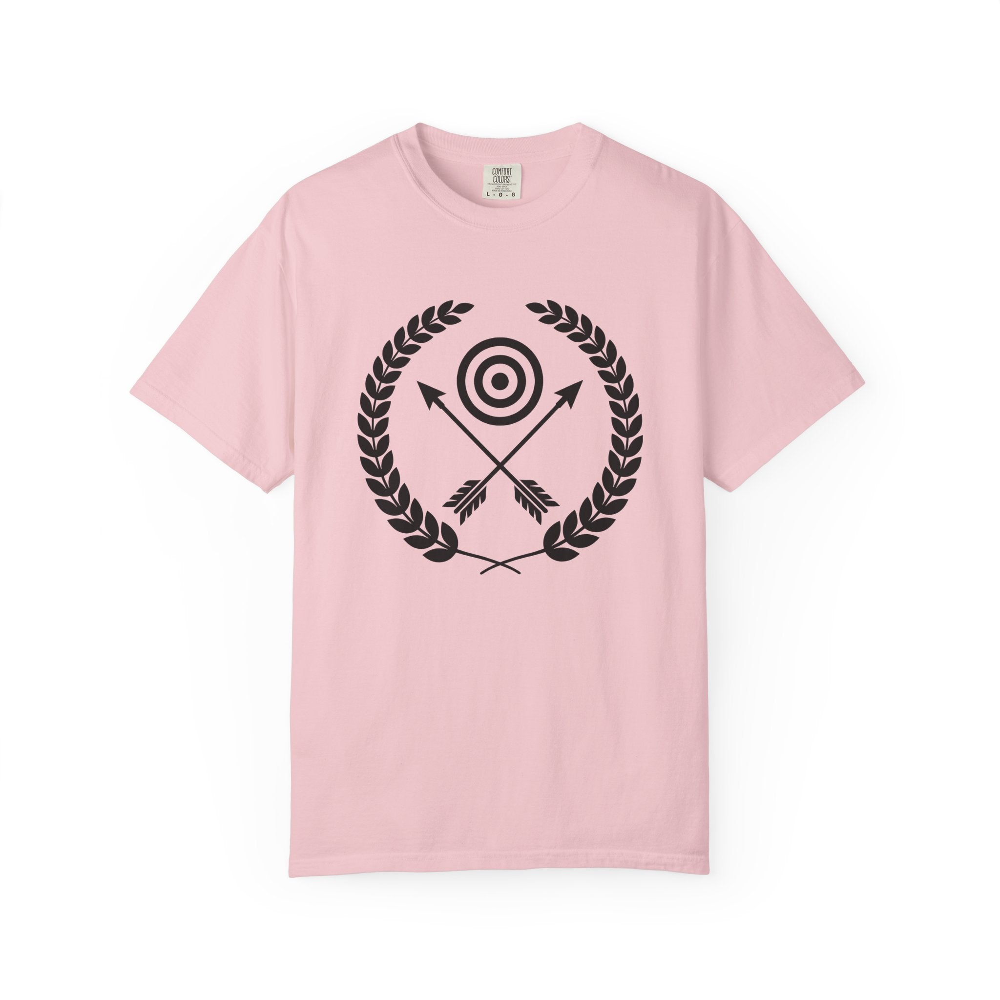 Archery Target Shirt Archery Competition Gift Women Minimalist Tee Bullseye T-Shirt Archer Enthusiast Simple Tshirt Tournament Graphic