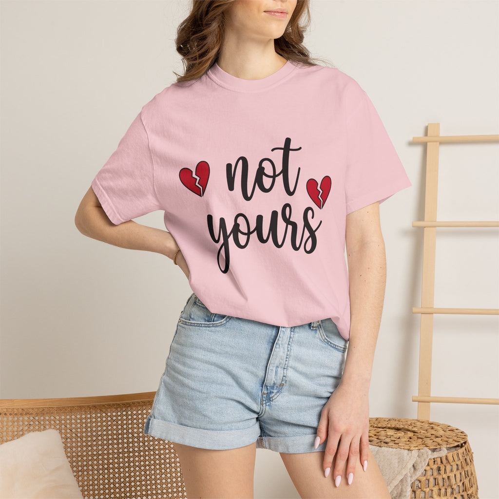 Fractured Heart Shirt St. Valentine's Day Split Gift Women Cartoon Tee Broken Heart T-Shirt Valentine Fan Comic Tshirt Separation Graphic