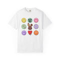 Cocoa Bunny Shirt Easter Treats Gift Women Cartoon Tee Bunny T-Shirt Easter Fan Cartoon Tshirt Sweets Graphic Classic Joyful Face Tshirt