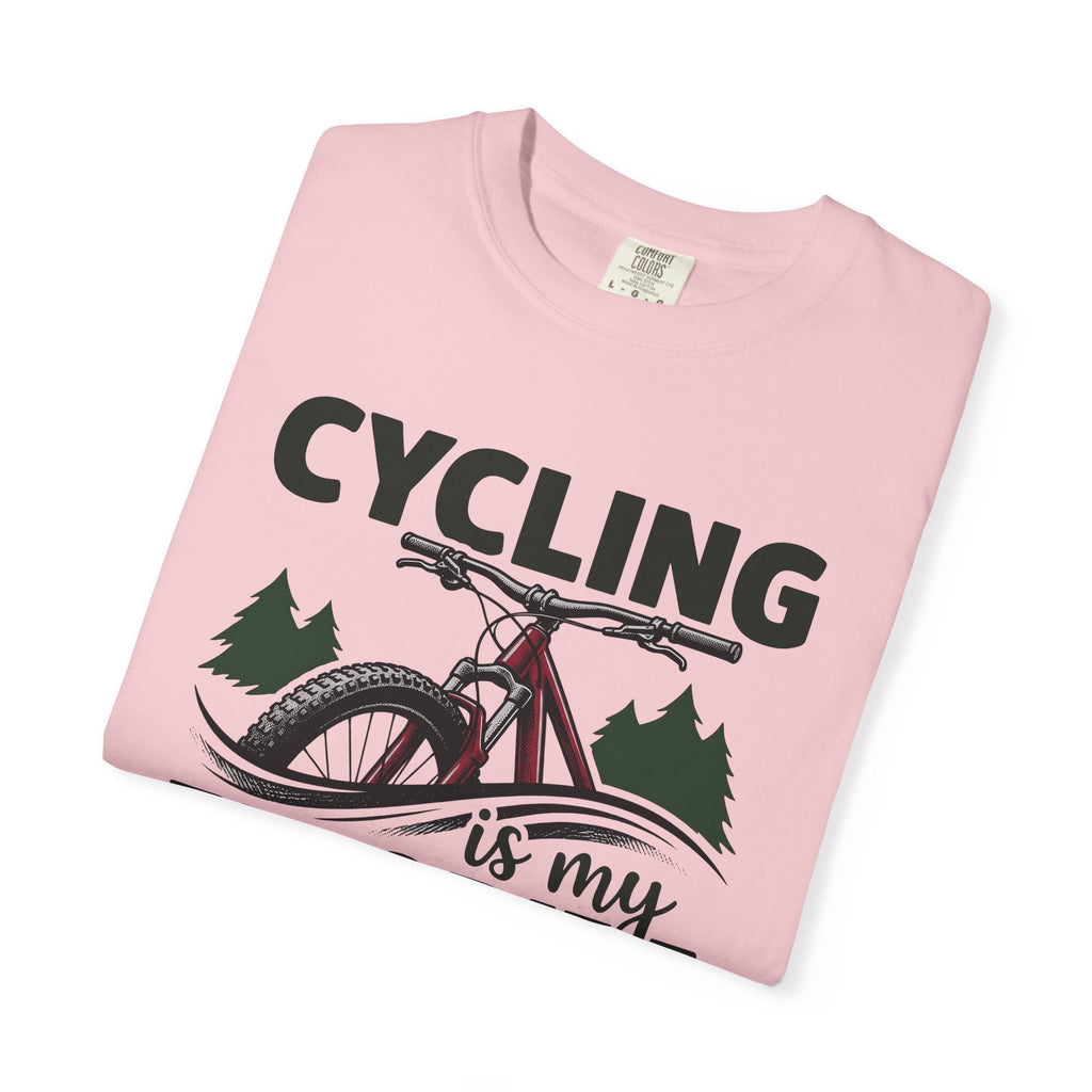 Off Road Bike Shirt Cycling Hiking Gift Women Classic Tee Mountain Bike T-Shirt Cyclist Enthusiast Vintage Tshirt Trail Graphic Doodle Cedar