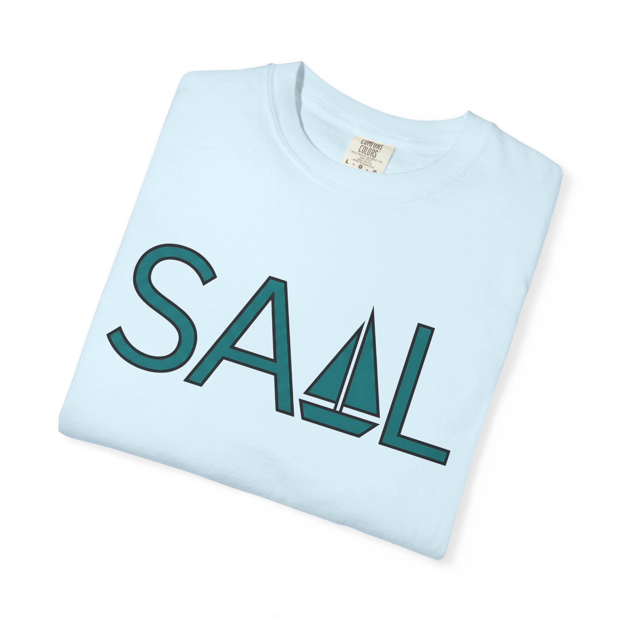 Sailboat Art Shirt Sailing Ocean Gift Women Basic Tee Yacht T-Shirt Sailor Fan Sailing Graphic Sea Design Trendy Boat Tshirt