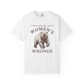 Brown Bear Shirt Funny Equality Gift Women Retro Tee Grizzly T-Shirt Humor Fan Vintage Tshirt Feminist Graphic Sketch Growling Tshirt