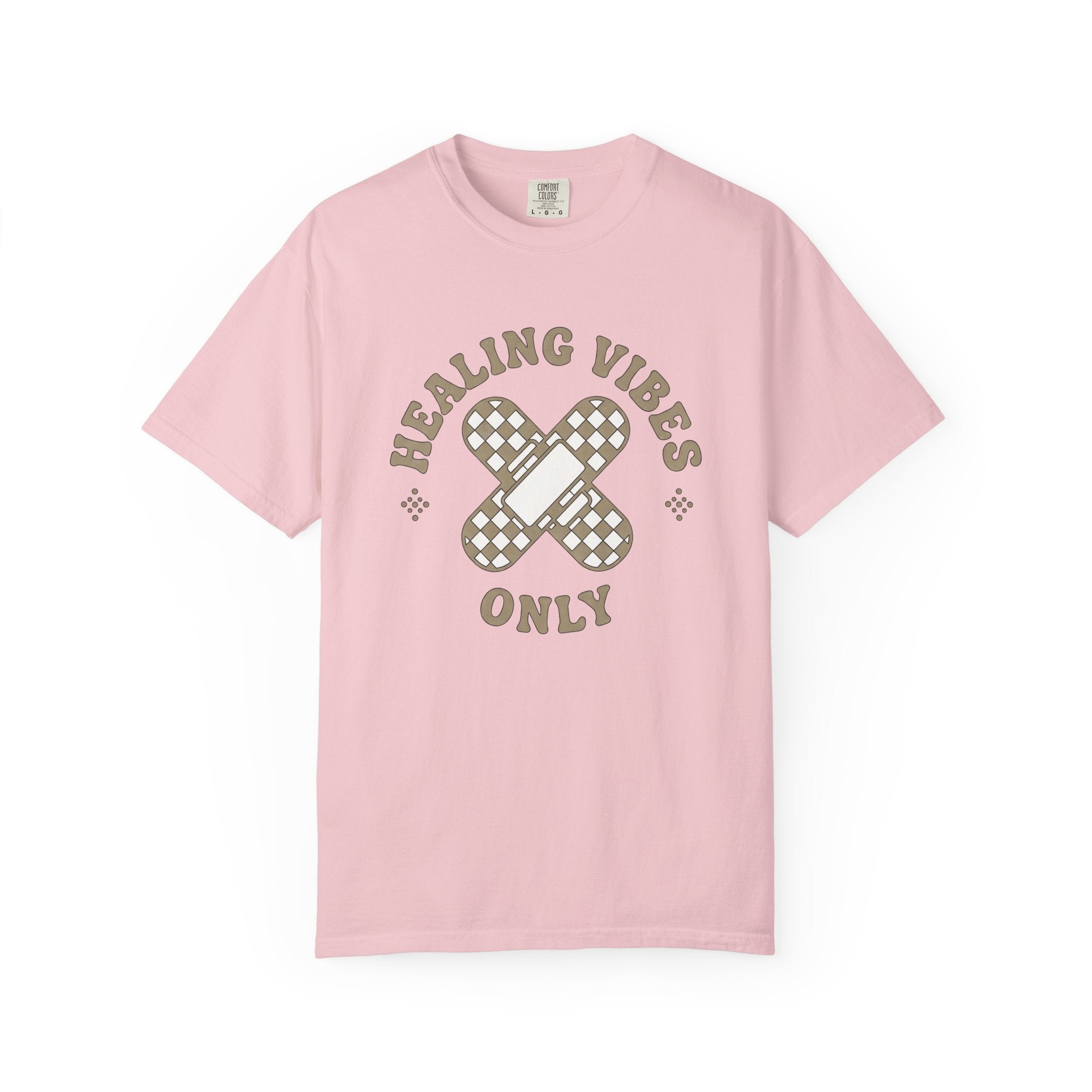 Band Aid Design Shirt Nurses Health Gift Women Vintage Tee Bandage T-Shirt Nurse Enthusiast Retro Tshirt Wellness Graphic Simple Plaid Print