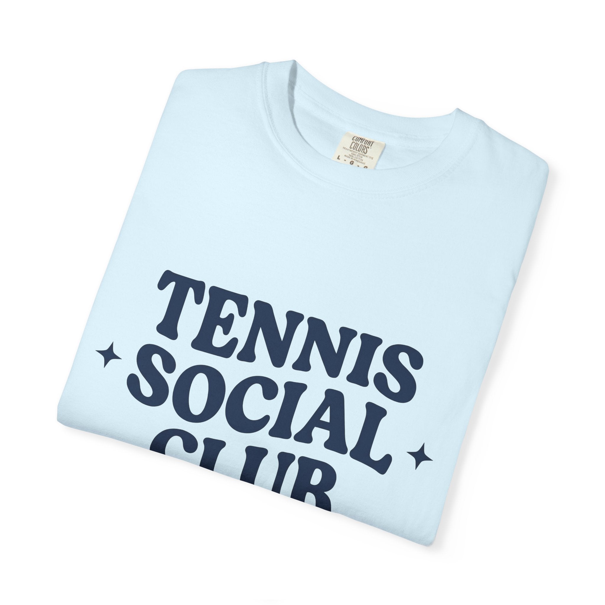Old Text Design Shirt Tennis Squad Gift Women Distressed Tee Typography T-Shirt Player Enthusiast Vintage Tshirt Team Graphic Sleek Star