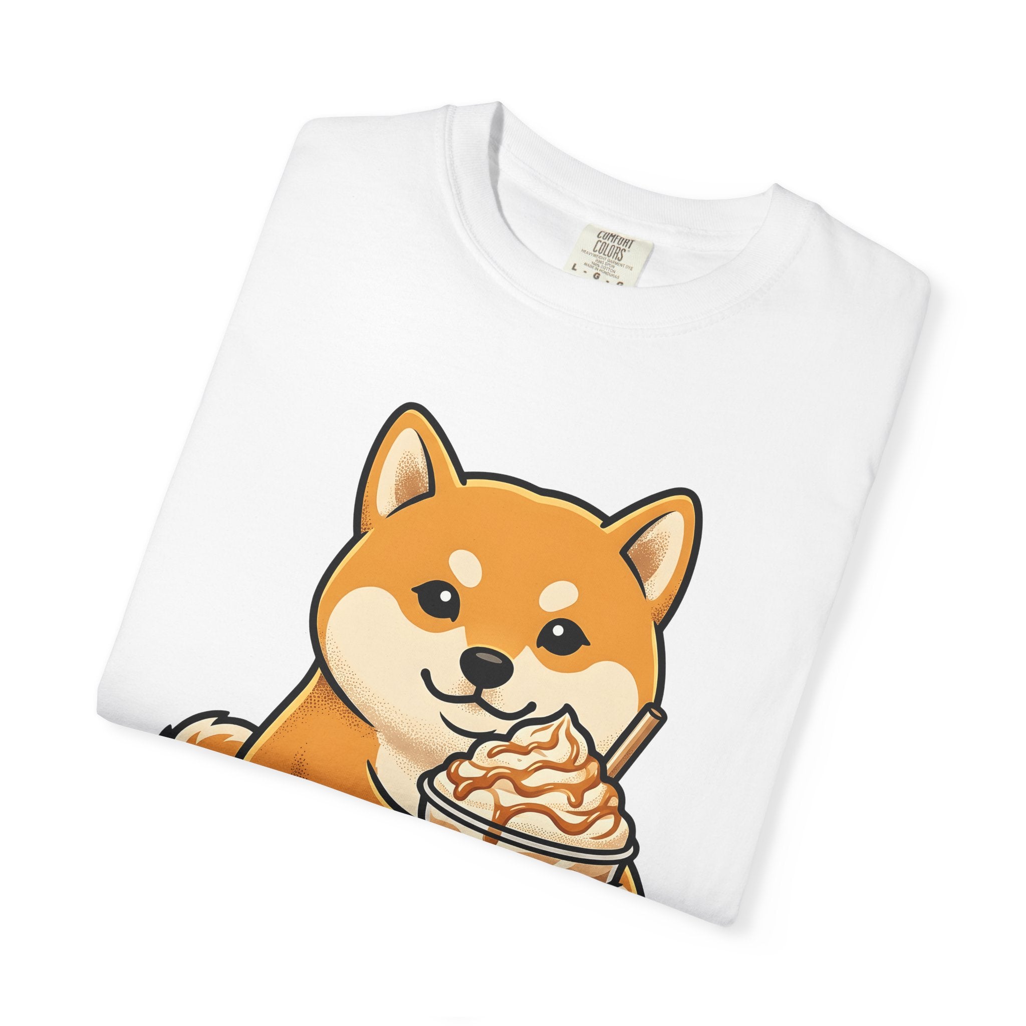 Shiba Inu Espresso Shirt Coffee Pet Gift Women Anime Tee Shiba T-Shirt Coffee Fan Manga Tshirt Dog Graphic Doodle Caramel Brew Tshirt