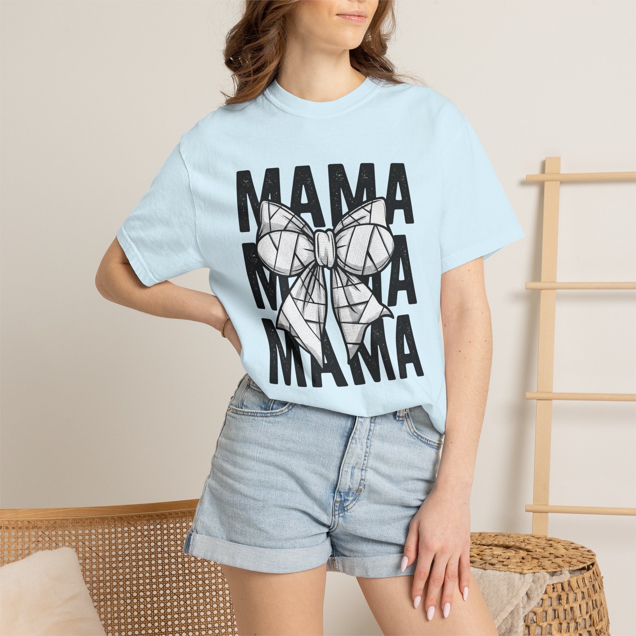 Bow Drawing Shirt Moms Relatives Gift Women Hand Drawn Tee Arrow T-Shirt Mother Fan Illustrated Tshirt Family Graphic Antique Oversized Bow