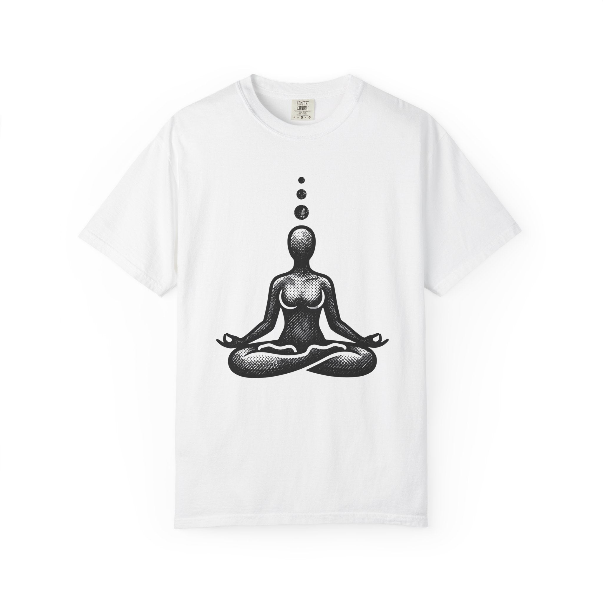 Yoga Posture Shirt Yoga Fitness Gift Women Spiritual Tee Pose T-Shirt Fitness Enthusiast Mystical Tshirt Workout Graphic Clean Relaxation