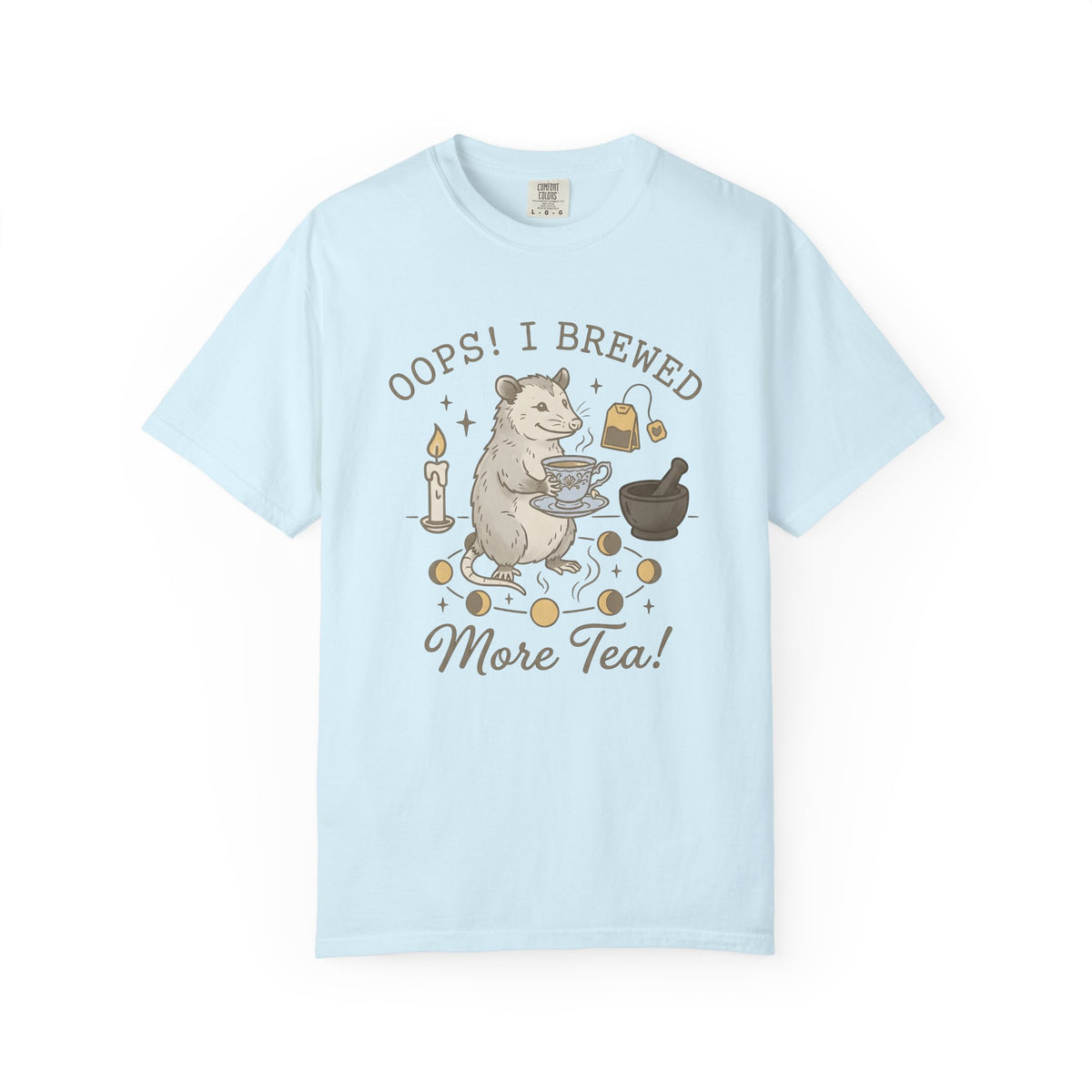 Opossum Teacup Shirt Halloween Sorcery Unisex Gift Fantasy Tee Possum T-Shirt
