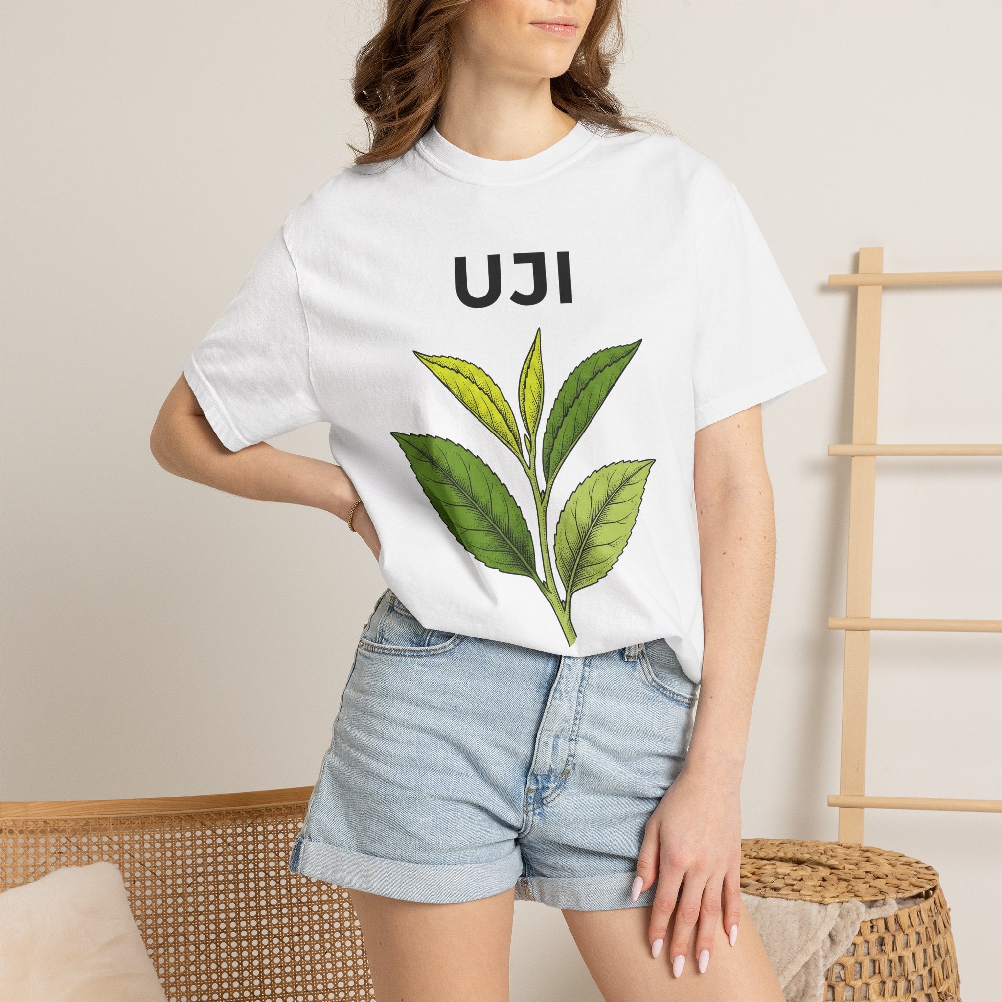 Tea Leaf Shirt Drinks Outdoors Gift Women Floral Tee Tea T-Shirt Beverage Fan Botanical Graphic Hand Drawn Foliage Tshirt