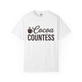 Chocolate Mug Shirt Drinks Snack Gift Women Trendy Tee Hot Chocolate T-Shirt Beverage Fan Cocoa Tshirt Munchie Graphic Basic Marshmallow