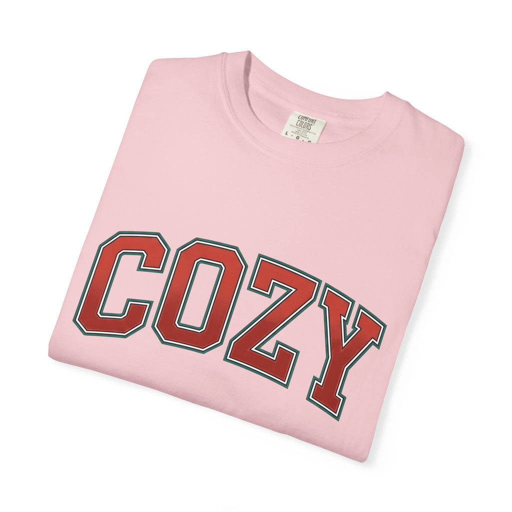 Varsity Font Shirt Christmas Holiday Gift Women Thick Type Tee Lettering T-Shirt Xmas Fan Typography Tshirt Seasonal Graphic Classic Rounded