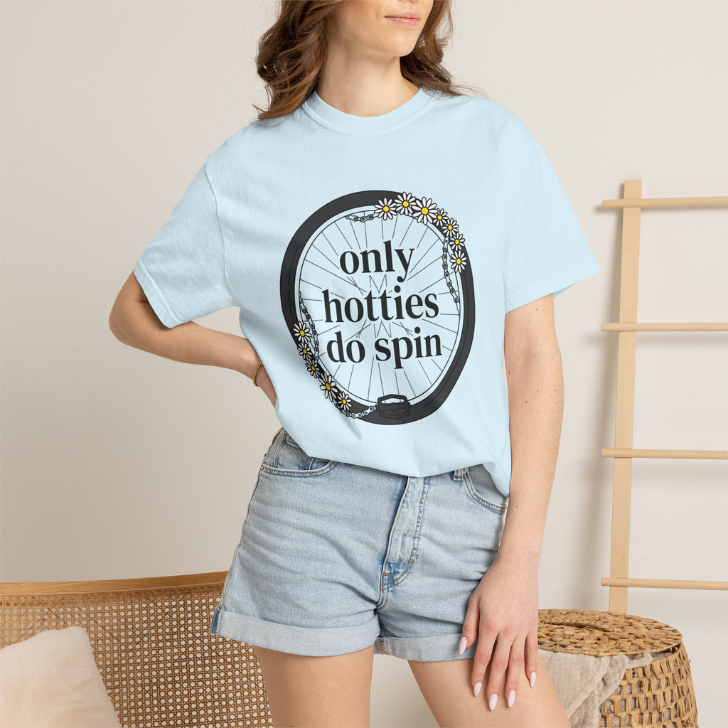 Bicycle Wheel Shirt Sports Cycling Gift Women Bold Tee Wheel T-Shirt Athlete Enthusiast Graphic Tshirt Biking Graphic Design Minimal Daisy