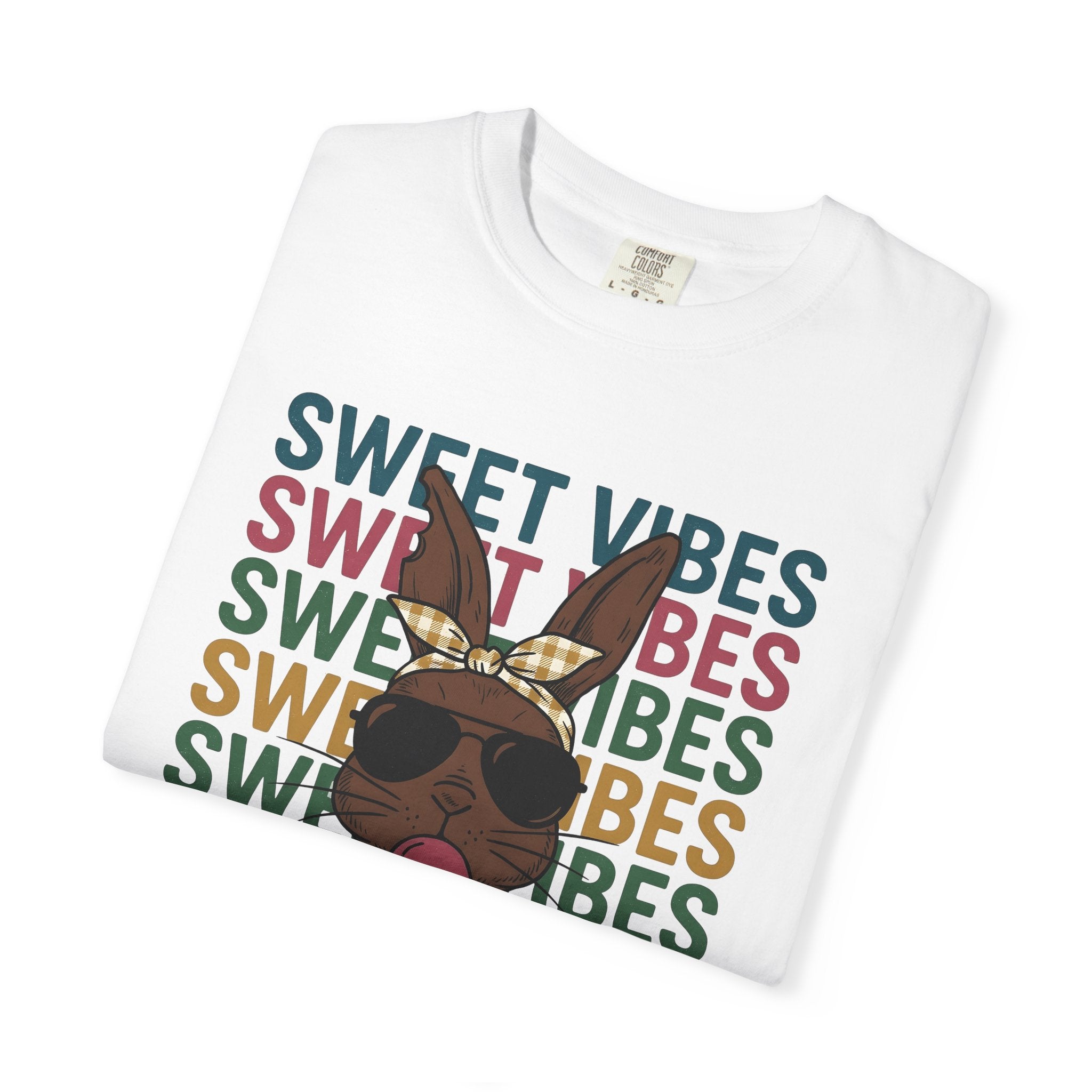 Bunny Glasses Shirt Easter Creature Gift Women Line Art Tee Spectacles T-Shirt Easter Fan Eyewear Tshirt Creature Graphic Hand Drawn Band