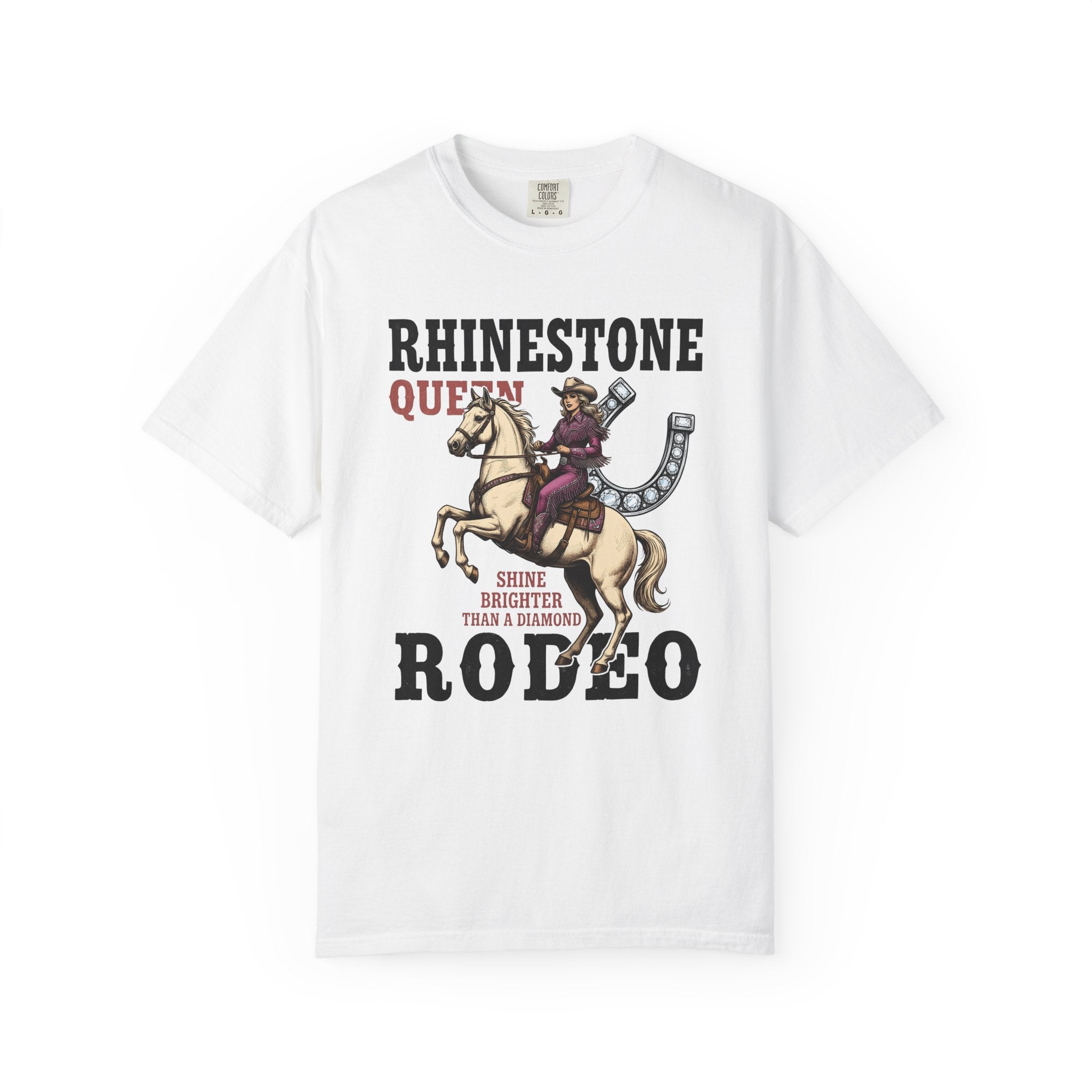 Cowgirl Pony Horse Shirt Cowgirl Livestock Gift Women Traditional Western Tee Horse T-Shirt Cowgirl Fan Western Tshirt Livestock Graphic
