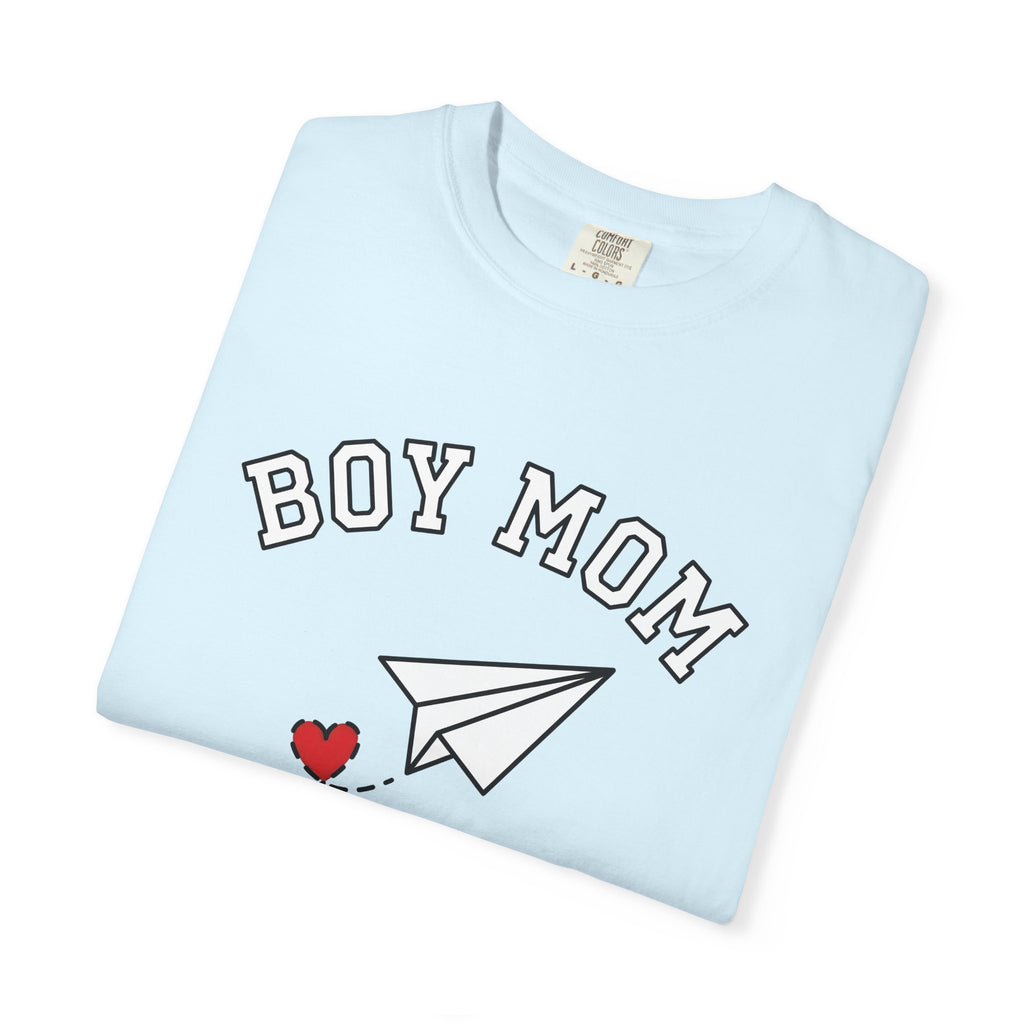 Folding Plane Shirt Moms Kin Gift Women Contemporary Tee Paper Plane T-Shirt Motherhood Fan Modern Tshirt Family Graphic Plain Affection
