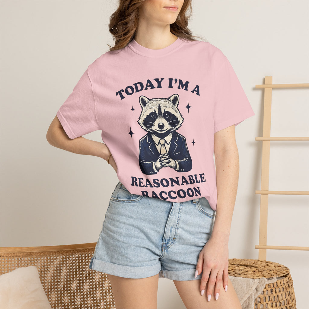Raccoon Outfit Shirt Funny Fauna Gift Women Antique Tee Trash Panda T-Shirt Comedian Fan Vintage Tshirt Wildlife Graphic Line Art Star Icons