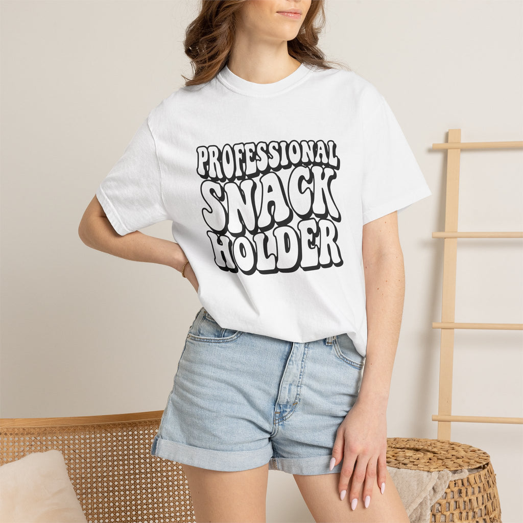 Bold Retro Lettering Shirt Mom Home Gift Women Quirky Tee Typography T-Shirt Mommy Fan Vintage Tshirt House Graphic Nostalgic Treat Theme