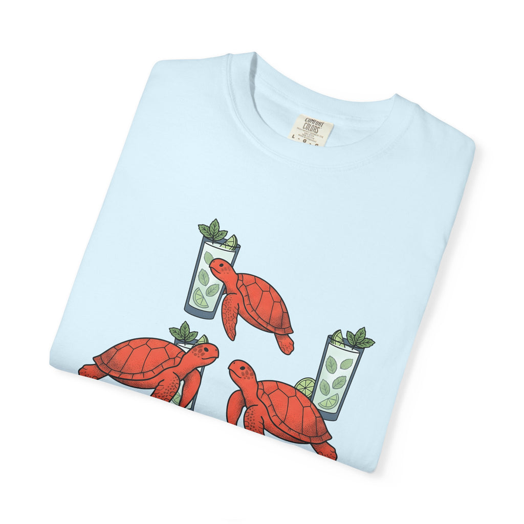 Sea Turtle Shirt Turtle Animal Gift Women Cartoon Tee Turtle T-Shirt Turtle Fan Turtle Graphic Retro Drink Tshirt