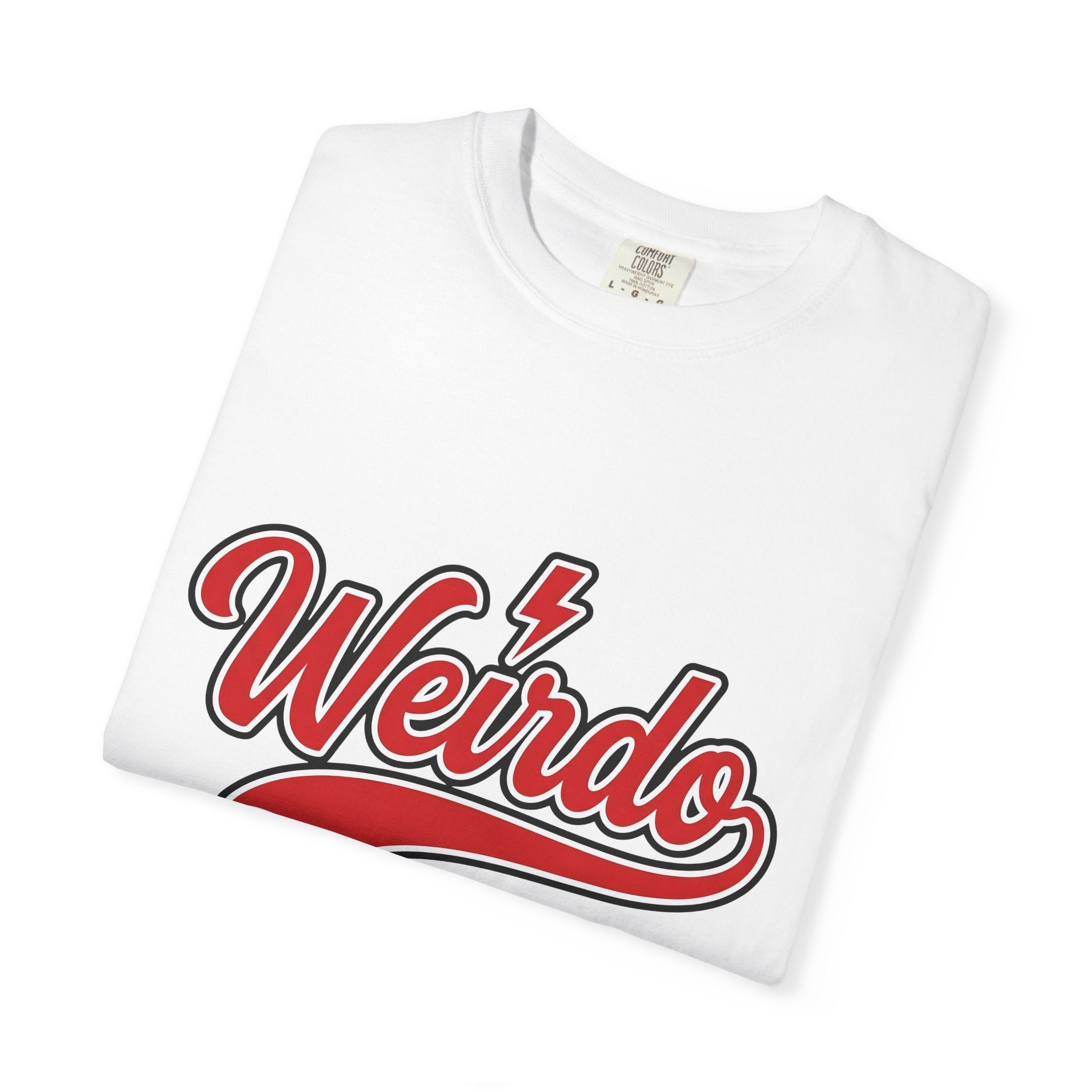Retro Text Design Shirt Valentine Jokes Gift Women Bold Tee Typography T-Shirt Cupid Fan Typographic Tshirt Pun Graphic Vintage Thunderbolt