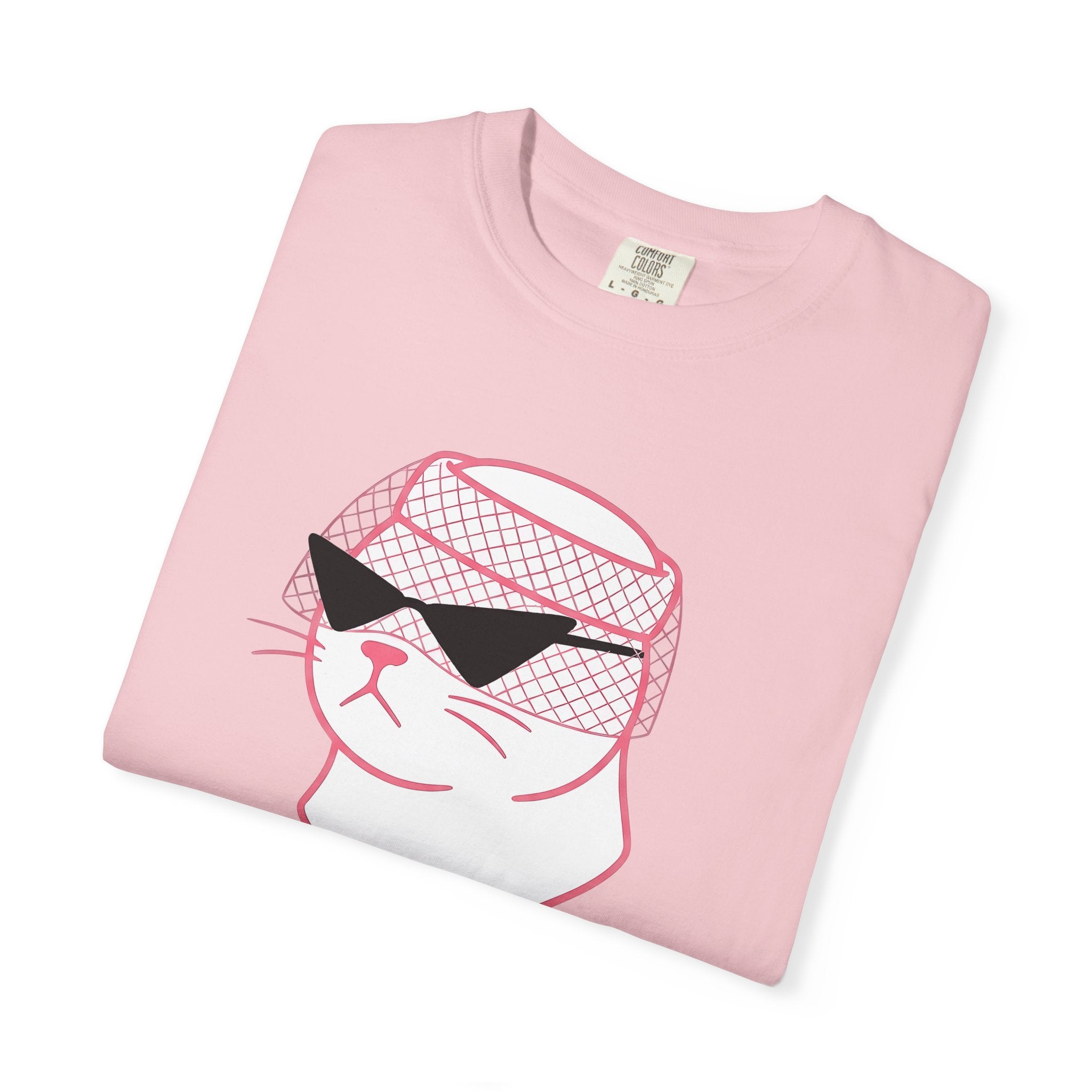 Cat Shades Shirt Cat Funny Gift Women Simple Tee Sunglasses T-Shirt Feline Fan Cool Tshirt Humor Graphic Vintage Scarf Tshirt