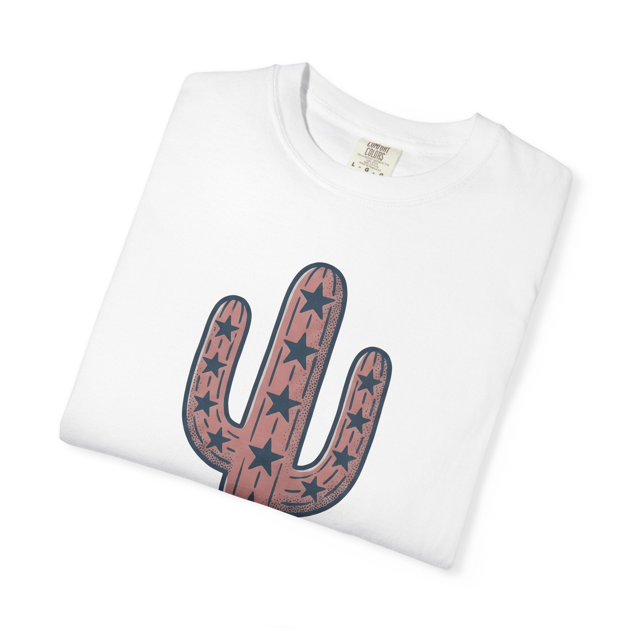 Cactus Art Shirt Cowgirl Wilderness Gift Women Cowboy Tee Succulent T-Shirt Rodeo Fan Western Tshirt Outdoor Graphic Retro Star Shapes