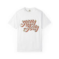 Holiday Phrase Design Shirt Christmas Seasonal Gift Women Vintage Tee Merry Christmas T-Shirt Christmas Fan Retro Tshirt Festive Graphic
