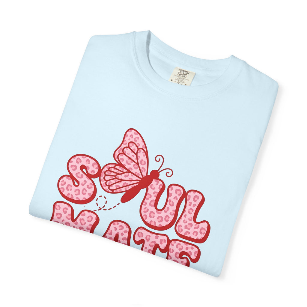 Butterfly Graphic Shirt St. Valentines Day Couples Gift Women Playful Tee Butterfly T-Shirt Valentines Fan Whimsical Tshirt Partner Graphic
