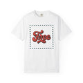 Bold Cursive Lettering Shirt St. Valentine's Day Motivation Gift Women Vintage Tee Calligraphy T-Shirt Valentine Fan Retro Tshirt