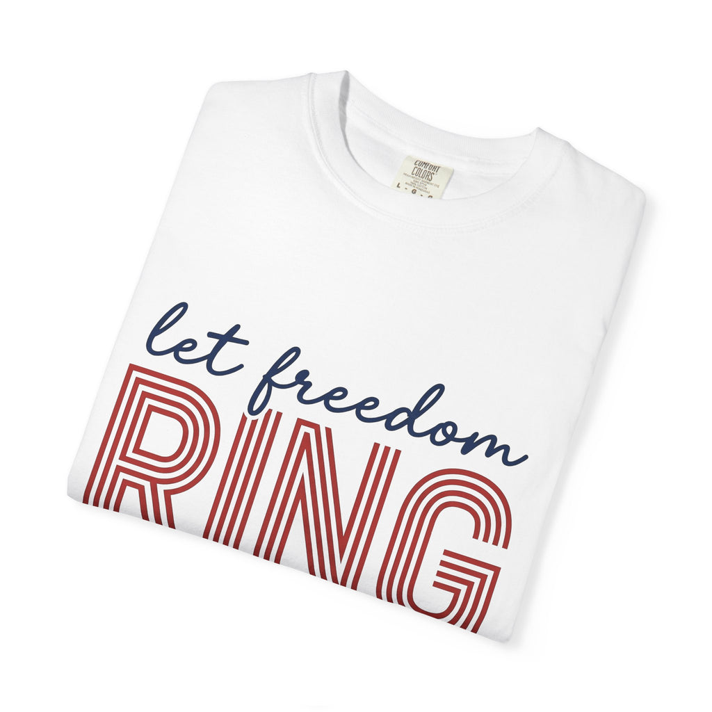 Patriotic Quote Shirt America/4th Of July Rights Gift Women Chunky Tee Saying T-Shirt Independence Fan Inspirational Tshirt Freedom Graphic