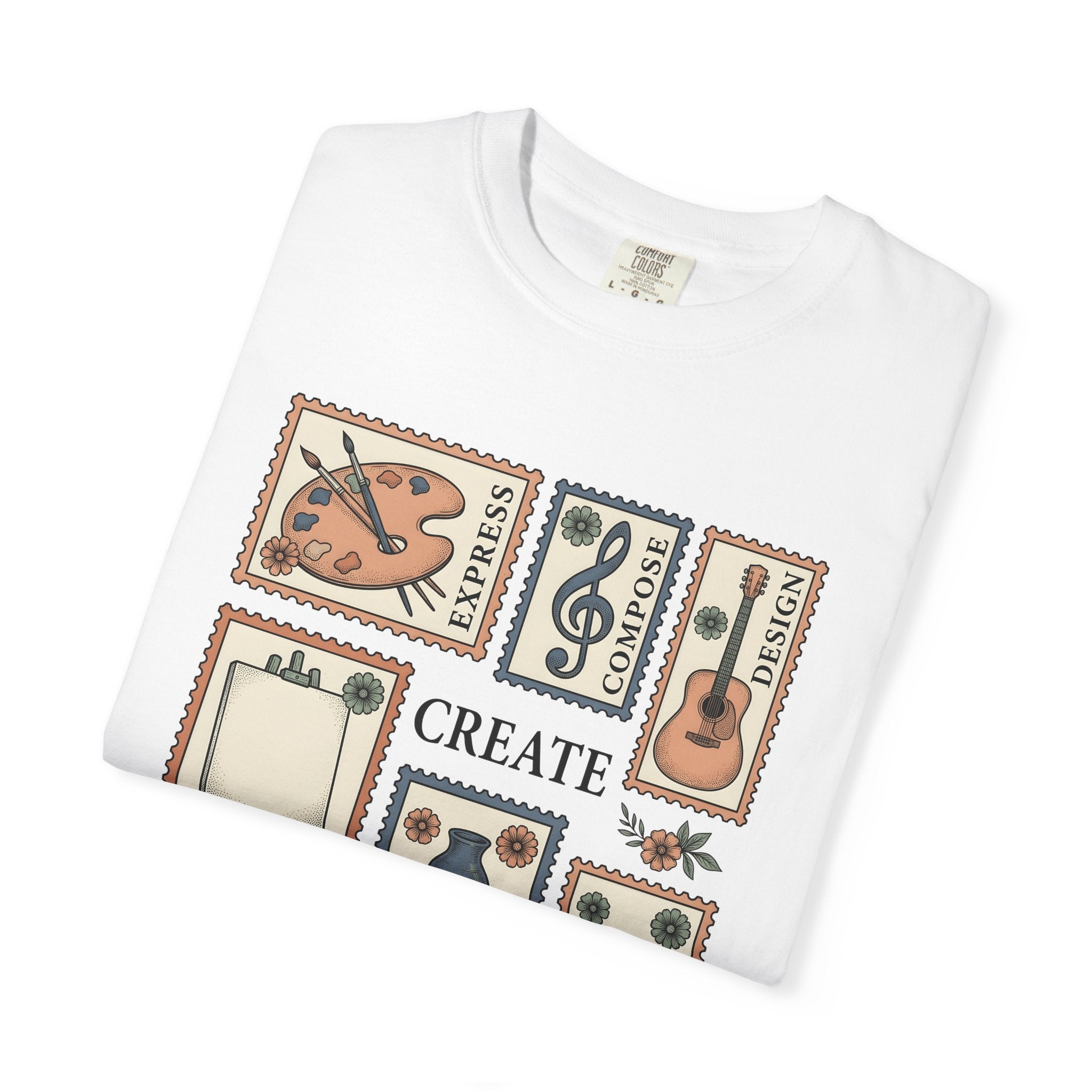 Artist Supplies Bundle Shirt Teacher Crafts Gift Women Retro Tee Art Kit T-Shirt Educator Enthusiast Vintage Tshirt Crafting Graphic Sketch