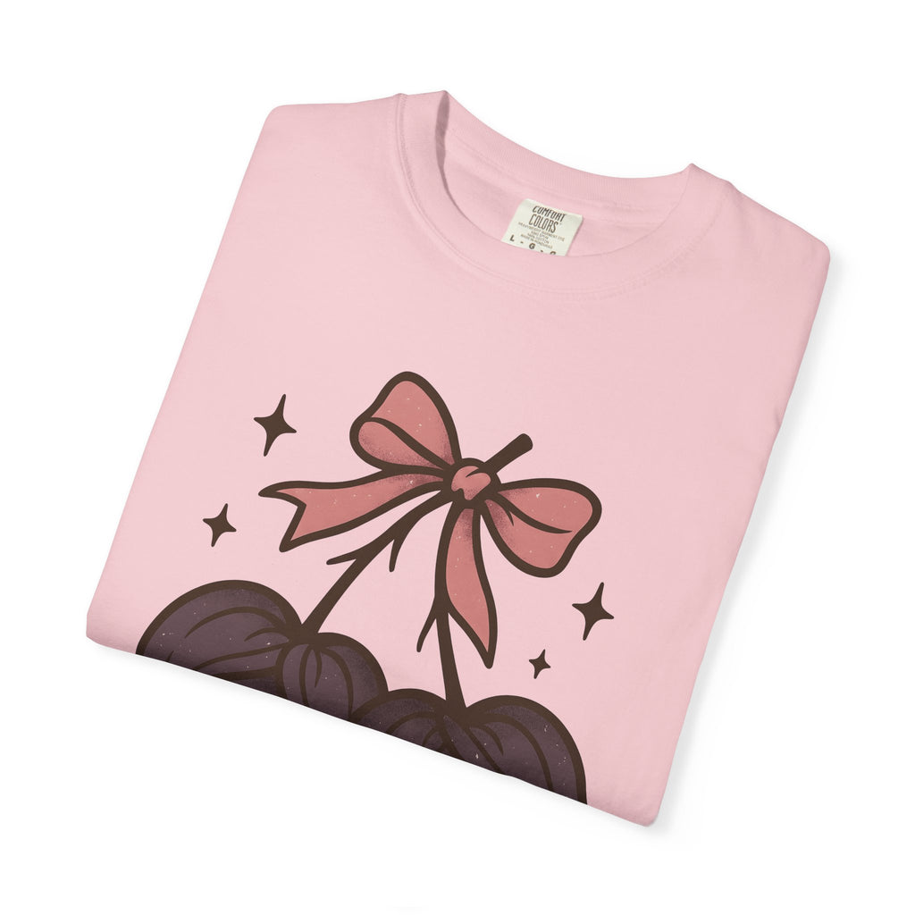 Cute Bats Shirt Halloween Gothic Gift Women Kawaii Tee Flying Fox T-Shirt Horror Fan Dark Tshirt Dark Graphic Cartoon Bow Tshirt