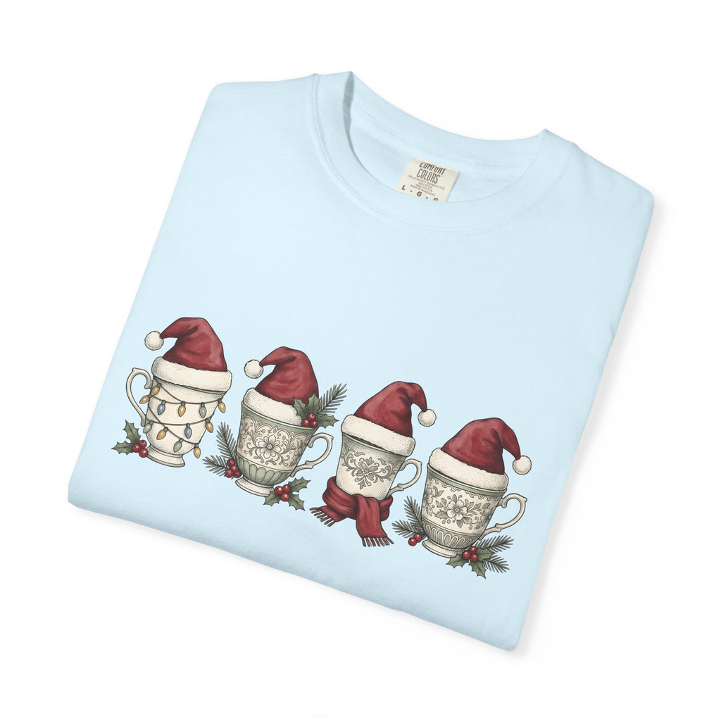 Holiday Hat Mugs Shirt Christmas Cappuccino Gift Women Farmhouse Tee Mug T-Shirt Xmas Fan Coffee Mug Tshirt Cappuccino Graphic Cartoon