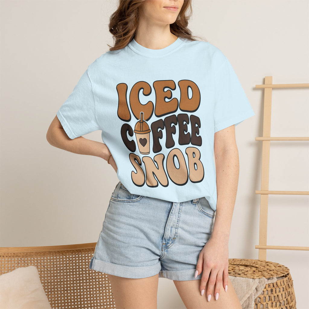 Cold Brew Cup Shirt Coffee Liquid Gift Women Retro Tee Cold Brew T-Shirt Coffee Fan Vintage Tshirt Fluid Graphic Sketch Romance Icon Tshirt
