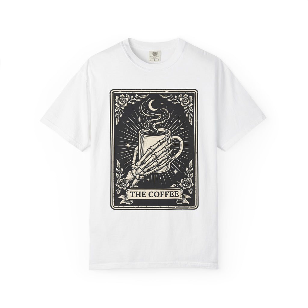 Bone Hand Coffee Cup Shirt Boho Chic Java Gift Women Mysterious Tee Coffee Mug T-Shirt Bohemian Fan Coffee Cup Tshirt Caffee Graphic Classic