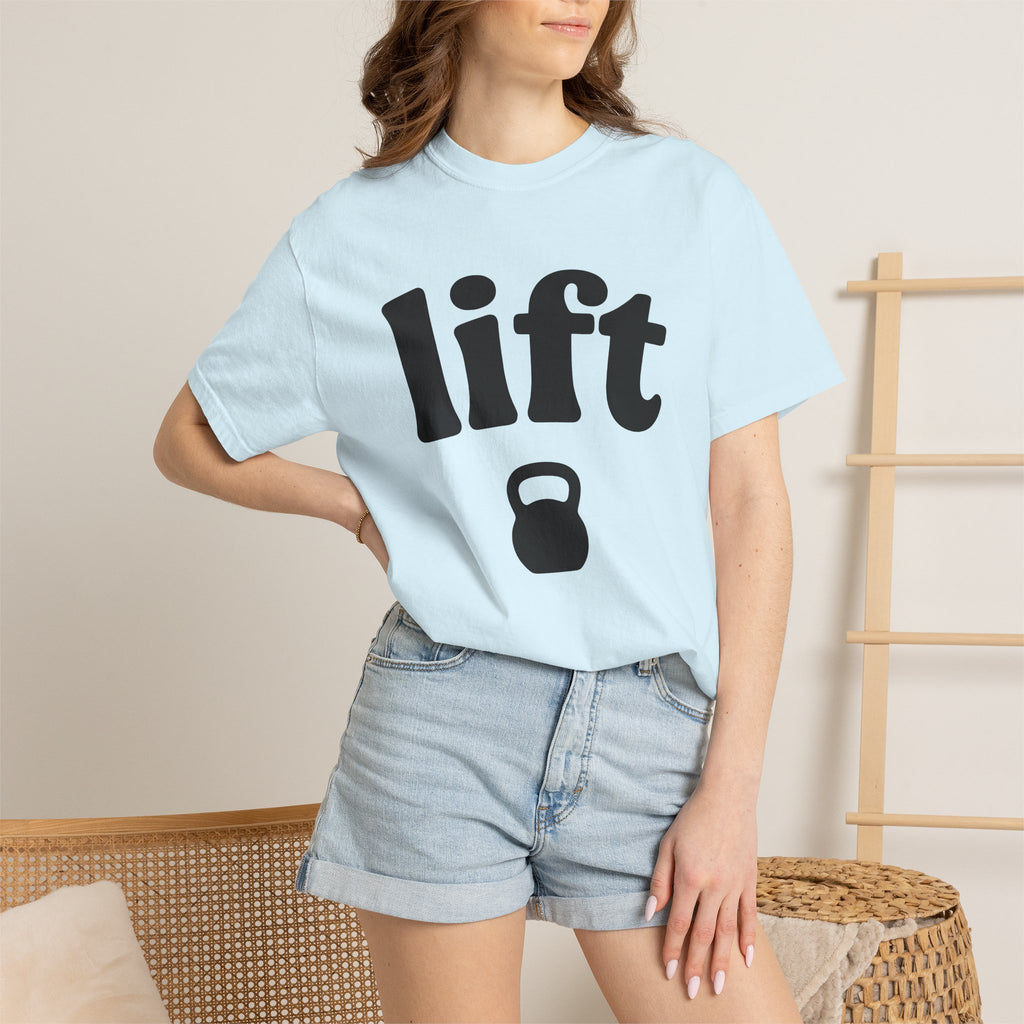 Kettlebell Icon Shirt Sports Training Gift Women Striking Tee Weight Kettlebell T-Shirt Fitness Enthusiast Bold Tshirt Workout Graphic Old