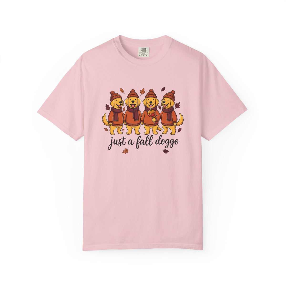 Golden Retriever Puppies Shirt Fall Animal Unisex Gift Anime Tee Puppy T-Shirt
