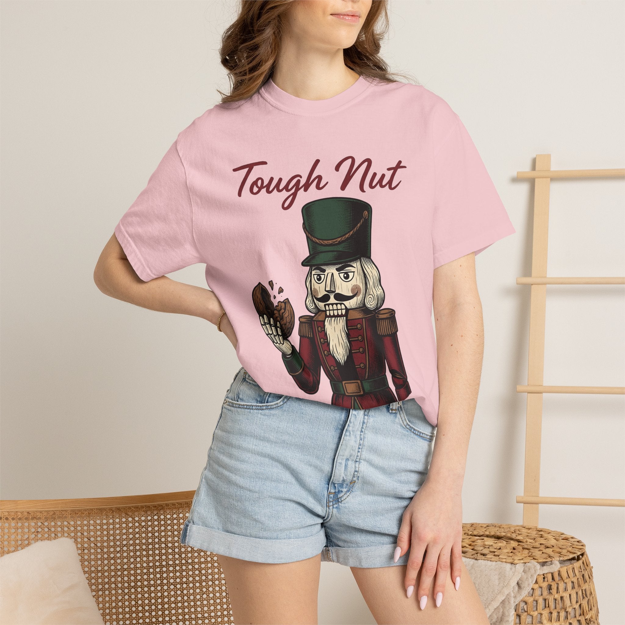 Nutcracker Toy Shirt Christmas Holiday Gift Women Vintage Tee Christmas Soldier T-Shirt Xmas Fan Retro Tshirt Seasonal Graphic Hand Drawn