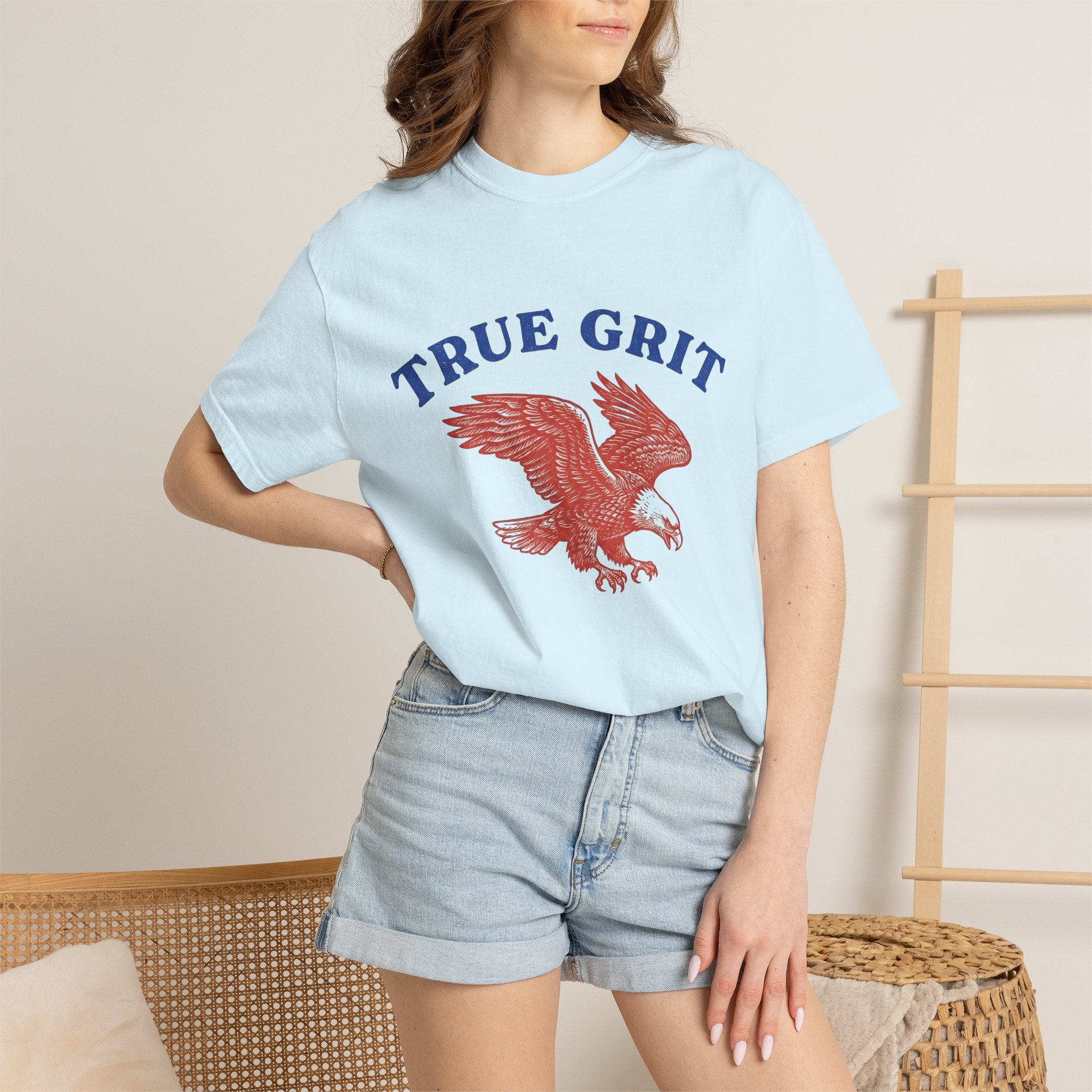 Eagle Print Shirt Eagle Country Gift Women Heritage Tee Bald Eagle T-Shirt Eagle Fan Bald Eagle Tshirt Rural Graphic Vintage-Inspired Flight