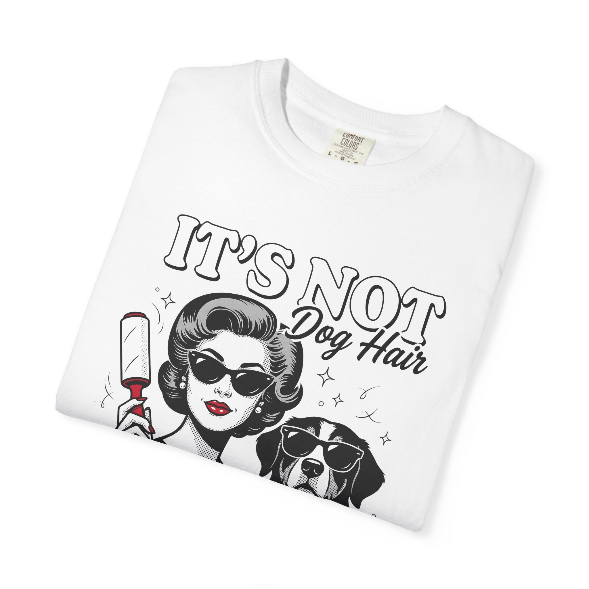 Girl Puppy Shirt Dog Jokes Gift Women Comic Tee Puppy T-Shirt Dog Fan Cartoon Tshirt Humor Graphic Vintage Shades Tshirt