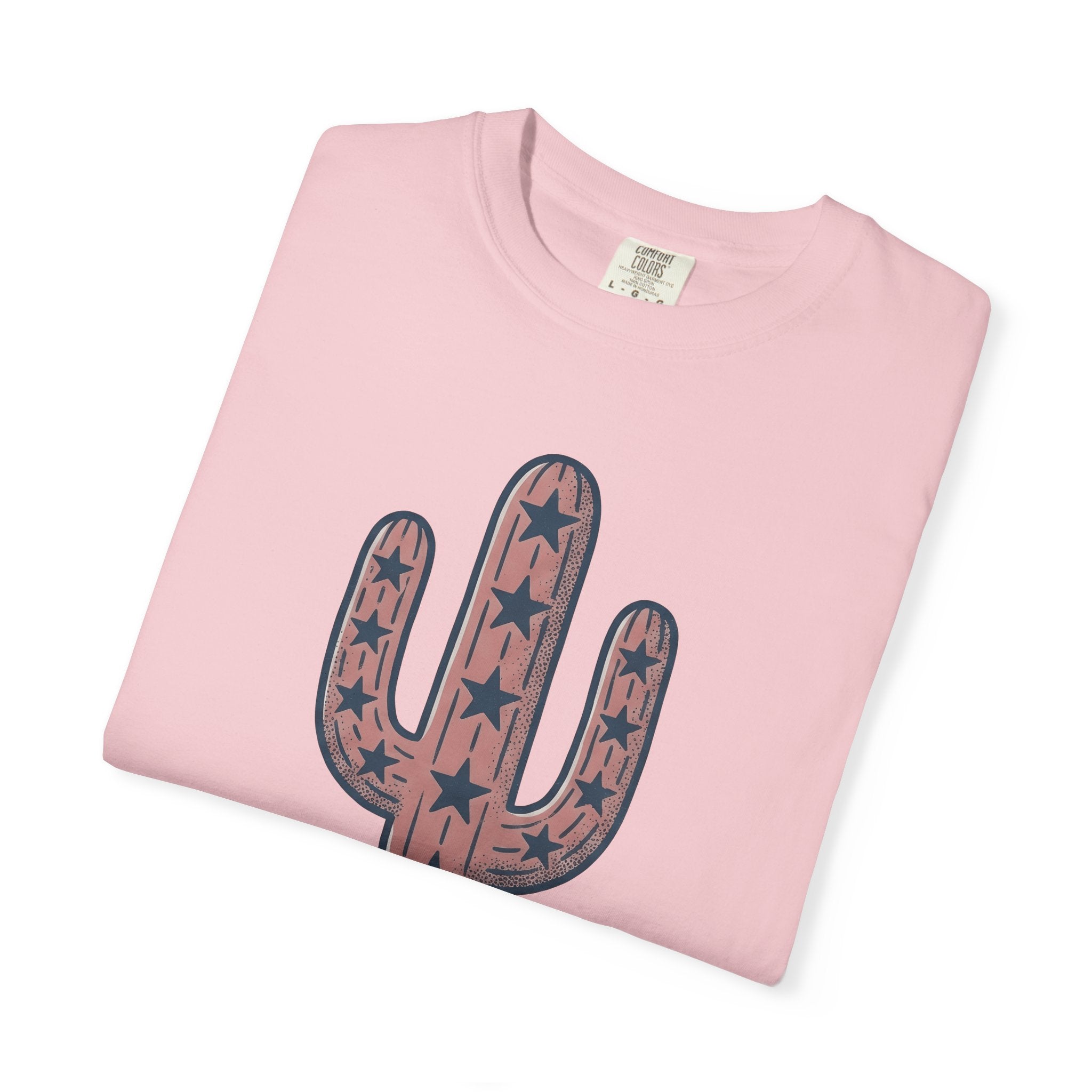 Cactus Art Shirt Cowgirl Wilderness Gift Women Cowboy Tee Succulent T-Shirt Rodeo Fan Western Tshirt Outdoor Graphic Retro Star Shapes