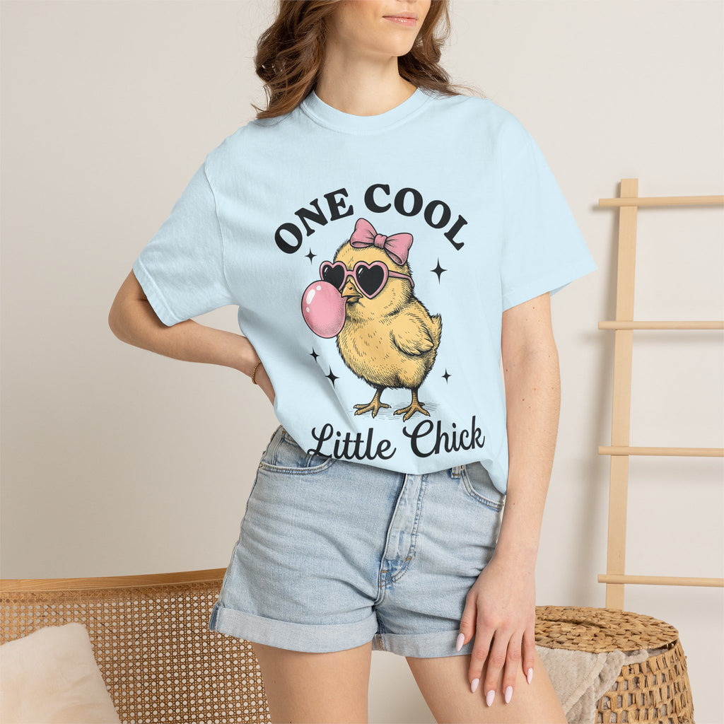 Chick Illustration Shirt Easter Wildlife Gift Women Kawaii Tee Chicken T-Shirt Easter Fan Bunny Tshirt Wildlife Graphic Vintage Shades