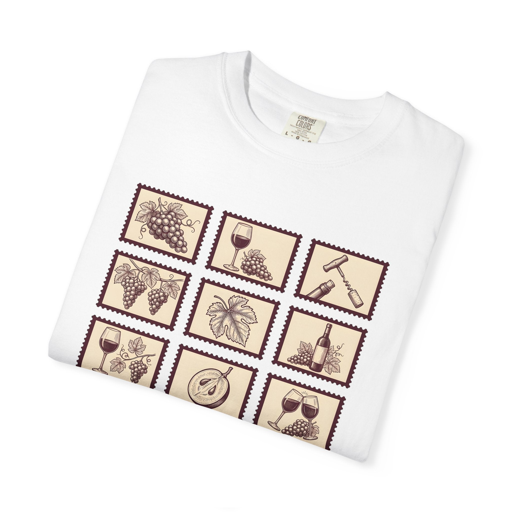 Wine Glass Shirt Wine Drink Gift Women Retro Tee Goblet T-Shirt Vino Fan Vintage Tshirt Cocktail Graphic Sketch Grapes Tshirt