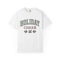 Holly Leaves Shirt Holiday Christmas Gift Women Collegiate Tee Holly T-Shirt Christmas Fan Retro Tshirt Xmas Graphic Vintage Berries Tshirt