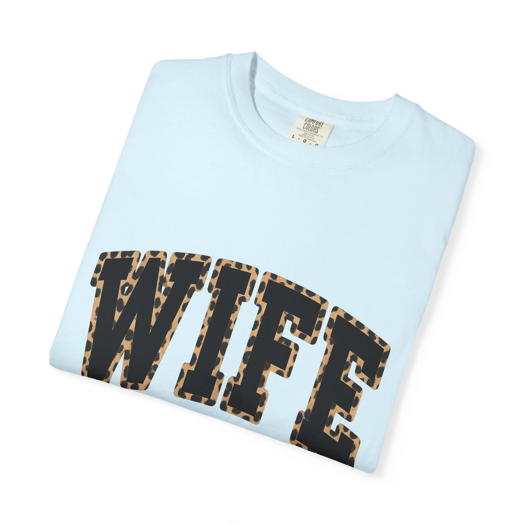 Cheetah Print Font Shirt Moms Keepsakes Gift Women Thick Tee Leopard Print T-Shirt Motherhood Fan Bold Tshirt Memory Graphic Classic Spotted
