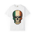 Skull Illustration Shirt St Patrick's Day Gaelic Gift Women Cartoon Tee Skull T-Shirt Irish Fan Cartoonish Tshirt Celtic Graphic Line Art